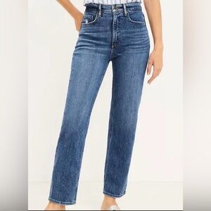 Loft Straight Leg Crop Jean